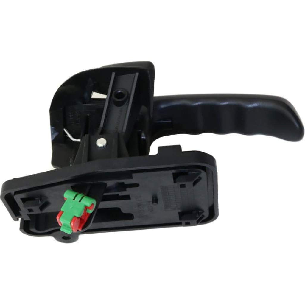 2002 Ford Explorer Sport Front Passenger Side Interior Door Handle - Textured Black with Door Lock Button | Base Trim | Perfect for Car Interior Upgrades & Repairs