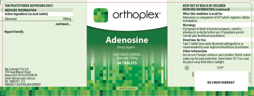 Orthoplex Green Adenosine Supplement - Natural Energy Booster & Anti-Aging Formula for Skin & Hair Care | Supports Cellular Health & Metabolism - Perfect for Daily Wellness Routine & Active Lifestyle