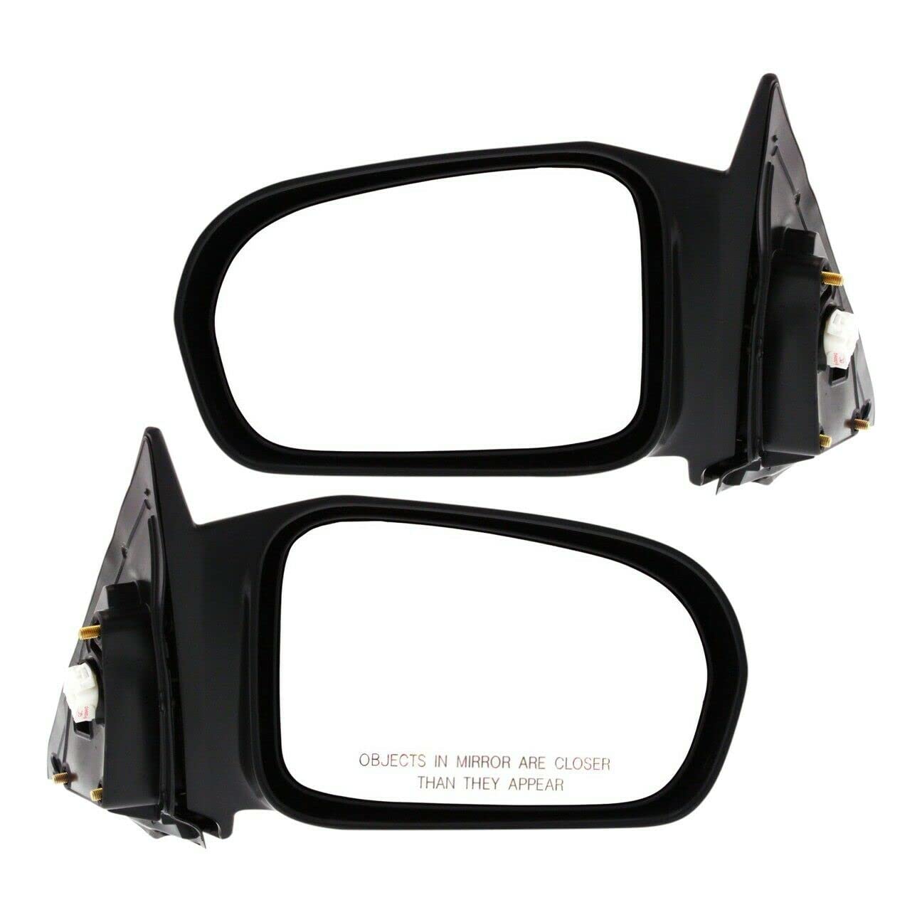 2-Pack Power Mirror Set - Paintable OE Replacement for HD35ER - Perfect for Car Upgrades & DIY Auto Repairs