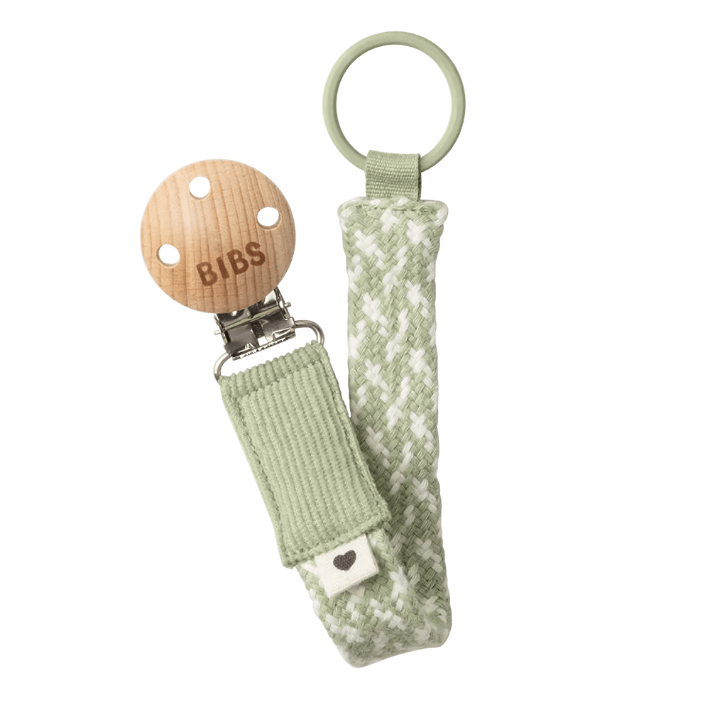 Baby Pacifier Clip - Silicone Teething Bib Holder for Infants & Toddlers - Secure Pacifier to Clothes - Perfect for Feeding, Travel & Daycare