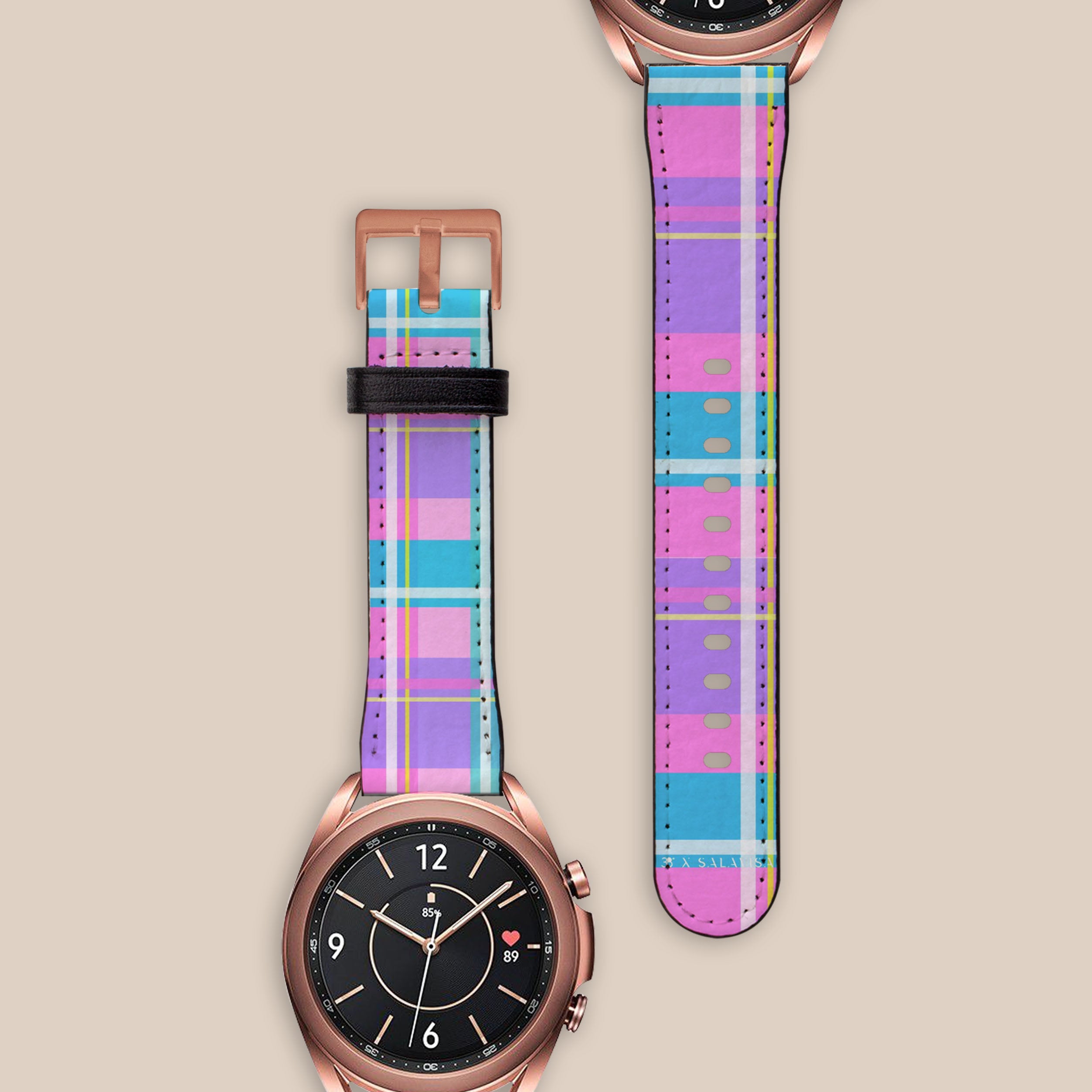 Premium Sea Salt Galaxy Watch Band - Stylish & Durable Replacement Strap for Samsung Galaxy Watch - Perfect for Workouts, Swimming & Everyday Wear