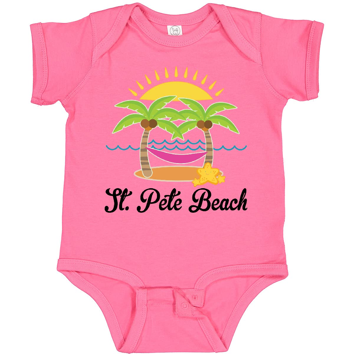 Inktastic St. Pete Beach Florida Vacation Baby Bodysuit - Cute Infant Onesie for Beach Trips & Family Vacations - Perfect Gift for Newborns & Toddlers