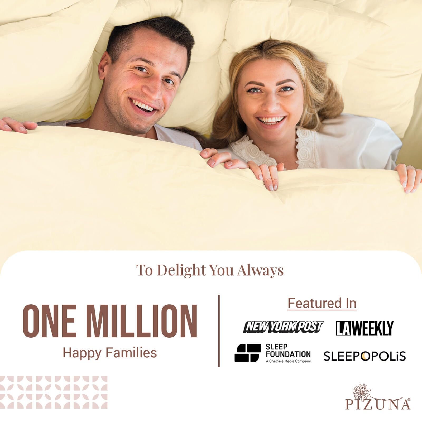 Premium 100% Cotton King Size Sheets - Ivory 400 Thread Count Long Staple Sateen Weave with 15