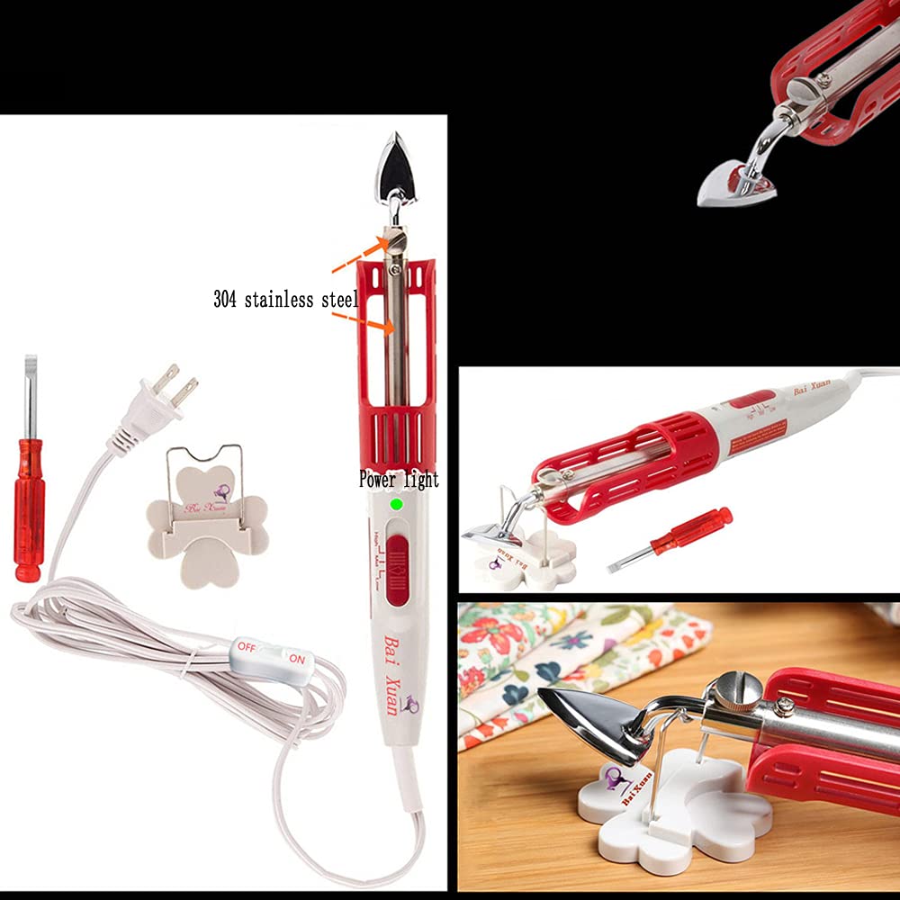 110V-220V Professional Mini Electric Iron for BJD Doll Clothes - Anti-Scalding Detail Ironing Tool for DIY Handmade Crafts - Perfect for Doll Costume Making & Miniature Fabric Projects