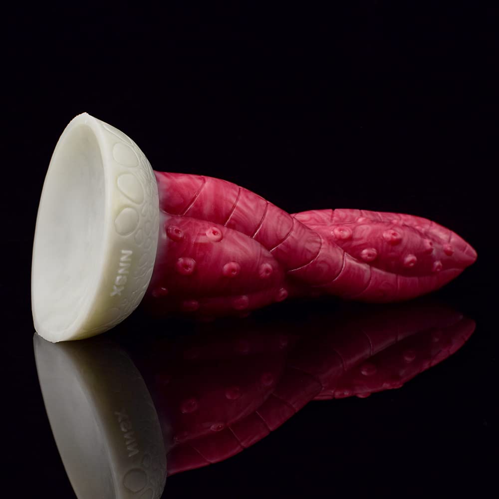 BeHorny Liquid Silicone Octopus Tentacle Dildo with Suction Cup - Realistic Adult Sex Toy for Women & Men - Perfect for Solo Play, Couples Fun and BDSM Fantasy