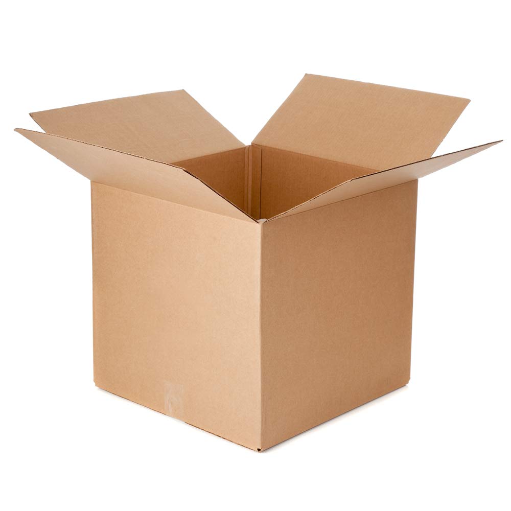 22x22x22 Inch Heavy Duty Corrugated Moving Boxes - 44 ECT Single Wall Shipping Boxes (Pack of 50) | Durable Storage & Moving Supplies for Business, Office, Home | Perfect for Packing, Shipping & Relocation