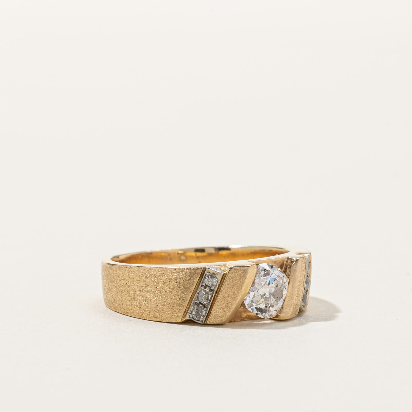 1.42ctw Vintage Old Mine Cut Diamond Ring - Size 13.5 for Women | Antique Style Engagement & Wedding Band | Perfect for Anniversary, Proposal & Special Occasions