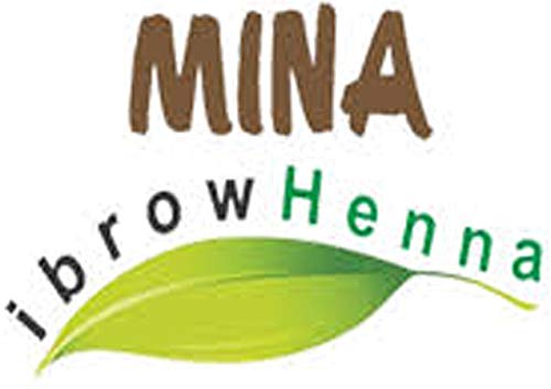 Mina iBrow Henna Eyebrow Stencil Kit - Precise Eyebrow Shaping Tool for Perfect Brows - DIY Eyebrow Tinting & Henna Brow at Home