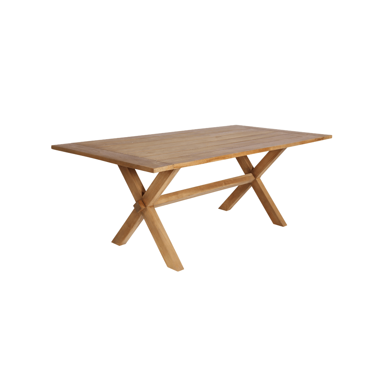 Premium Colonial Style Outdoor Teak Dining Table - Weather-Resistant Solid Teak Wood Patio Furniture for Garden, Poolside & Backyard Dining