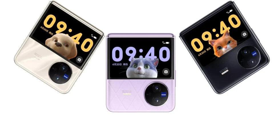 Vivo X Flip 5G Smartphone - 12GB RAM 512GB Storage, Foldable Android Phone with 5G Connectivity - Perfect for Business, Travel & Social Media