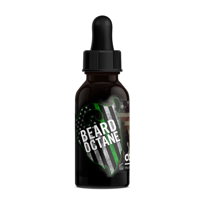 Beard Octane Premium Beard Oil for Men - Teakwood, Amber & Ginger Scented Grooming Oil for Soft, Healthy Facial Hair - Ideal for Daily Use & Styling