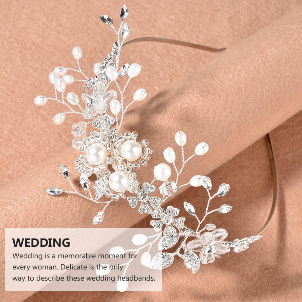 1pc Rhinestone Princess Tiara Headband - Elegant Wedding Hair Accessory for Women, Bridal Headdress with Alloy Rhinestones, Perfect for Brides, Prom, Pageants & Special Occasions