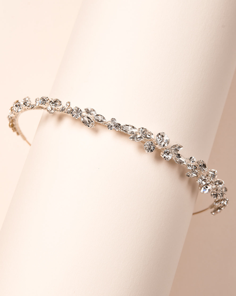 Simone Crystal Headband for Women - Sparkling Rhinestone Hair Accessories for Parties, Weddings & Special Events | Elegant & Stylish Hair Band for Everyday Wear