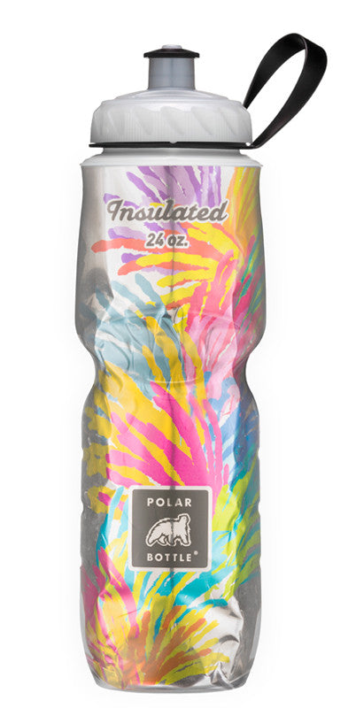 Polar Bottle Artist Series 24oz (710mL) Insulated Water Bottle - BPA Free, Leak Proof, Durable Cycling & Sports Bottle for Gym, Hiking, Running & Outdoor Activities