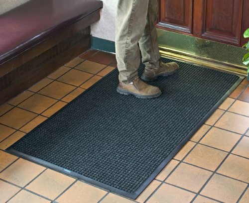 Waterhog Classic Entrance Mats - Bordeaux 3' x 10' Heavy Duty Doormat for High Traffic Areas | Non-Slip, Durable & Water Absorbent | Perfect for Home, Office & Commercial Entrances