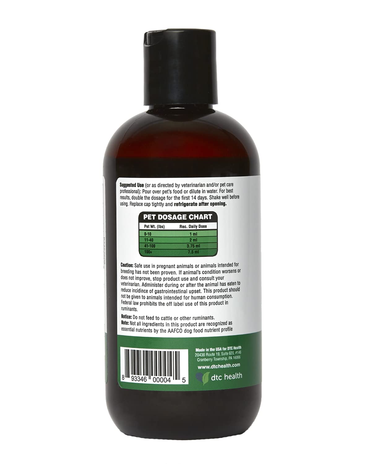 Natural Dog Hip Joint Care & Support Liquid - Pet Flexicose Supplement for Joint Health (6 Bottles) - Relieves Pain & Improves Mobility for Active & Senior Dogs
