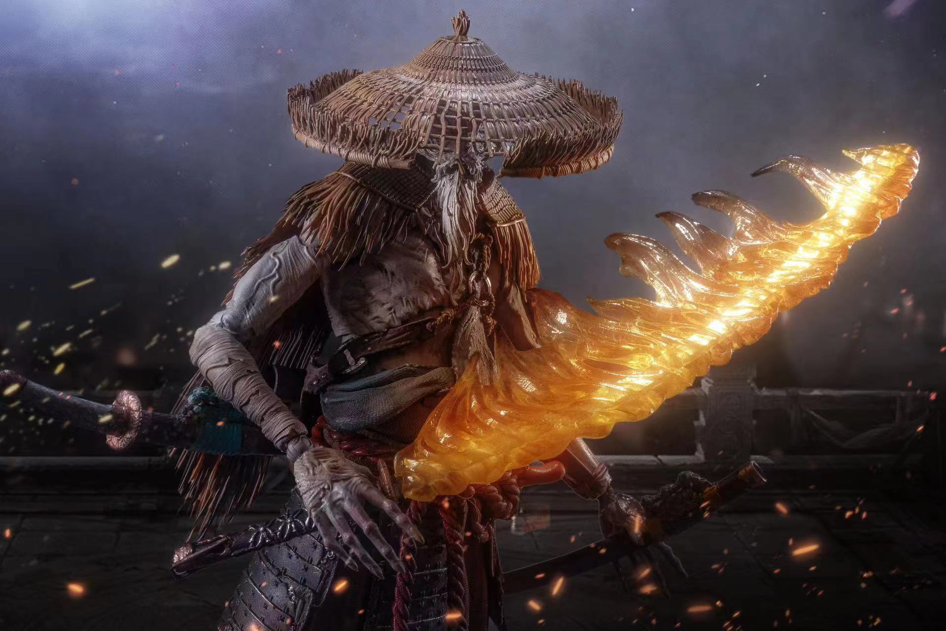 1/12 Scale Jiang Meng Action Figure - Furayplanet Series 4 Nameless One The Kensai Collectible Model for Anime Fans | Perfect for Display, Photography & Cosplay Inspiration