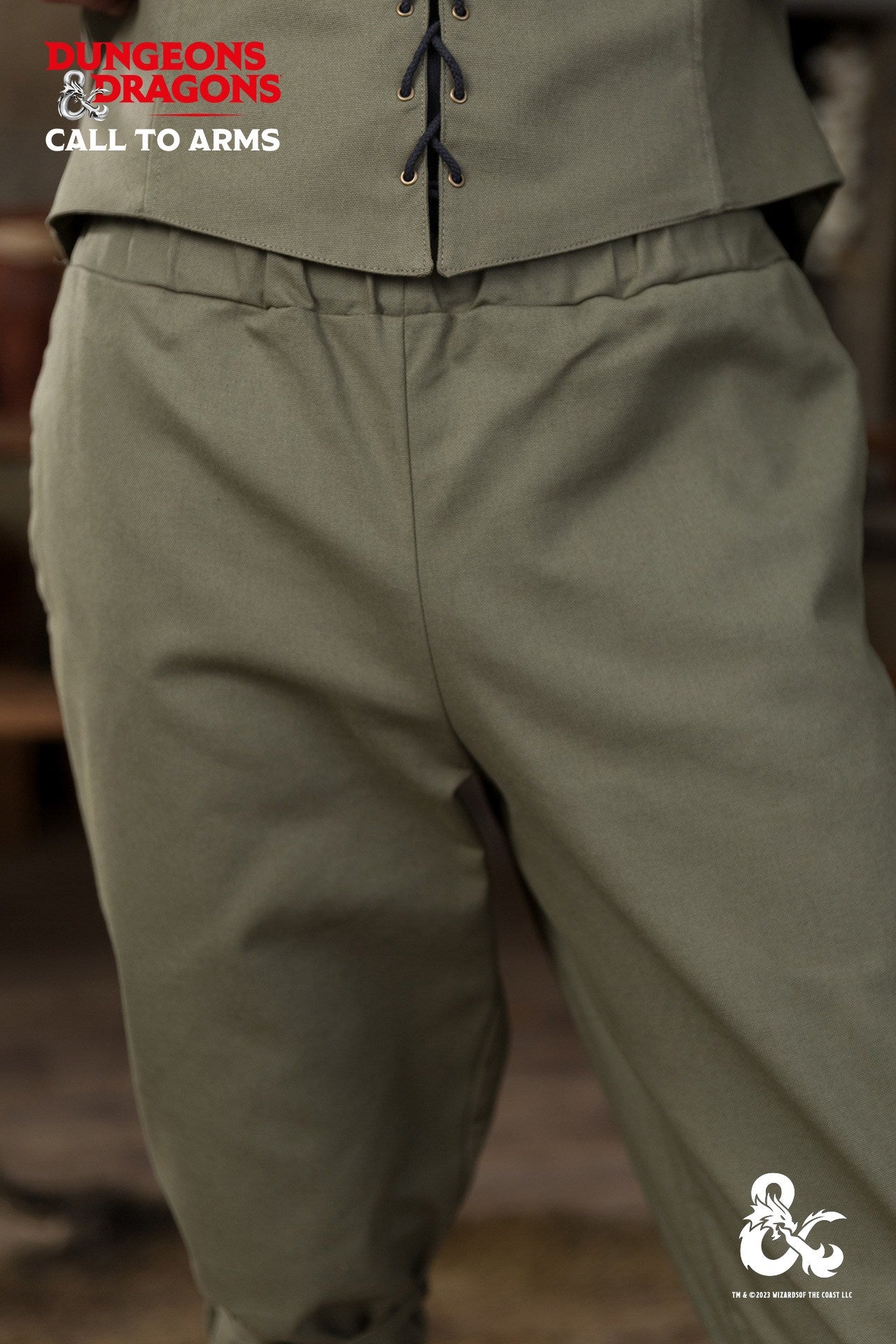Dungeons & Dragons Ranger Pants - Fantasy RPG Adventure Trousers for Cosplay & LARP | Perfect for Game Nights & Costume Parties