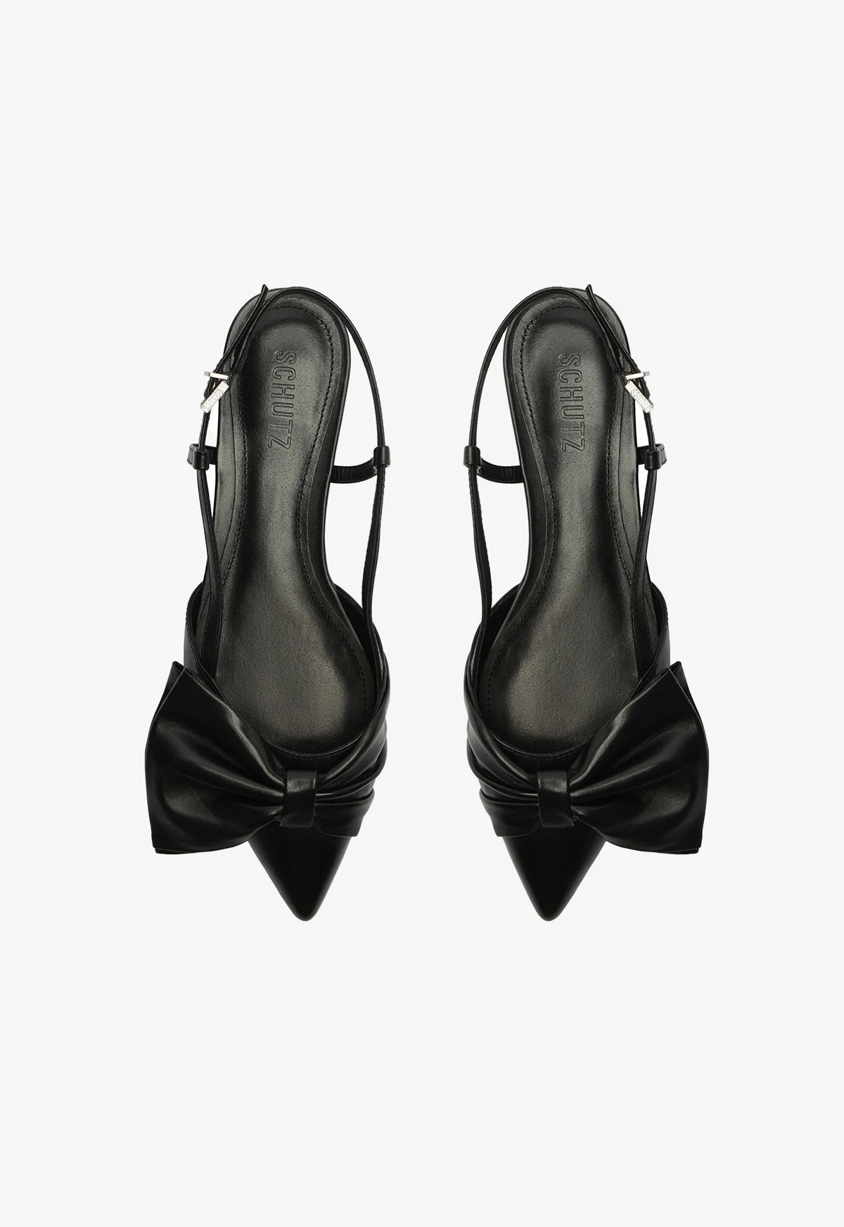 Judy Women's Flat Leather Pumps - Comfortable Slip-On Shoes for Work, Office & Casual Wear