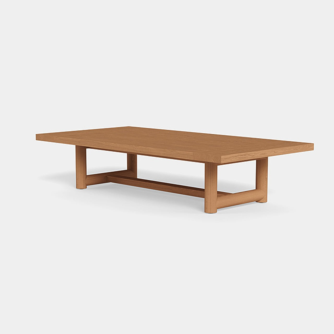 Premium Breeze XL Teak Outdoor Coffee Table - Weather-Resistant, Durable Patio Furniture for Garden, Poolside & Backyard Relaxation