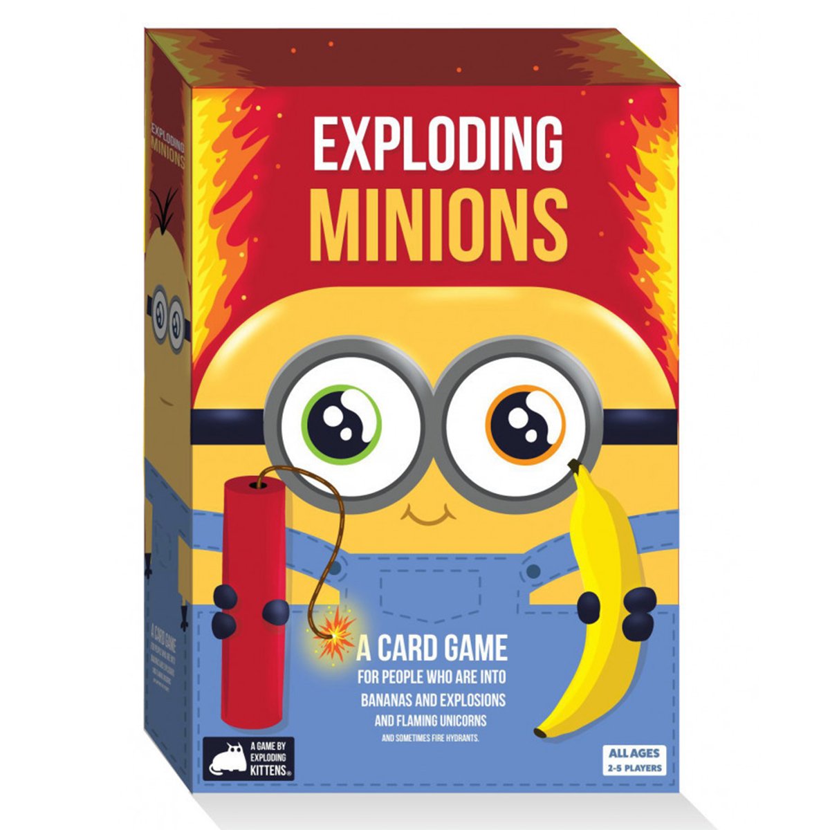 Exploding Minions Board Game - Fun Family Party Game for Kids & Adults - Perfect for Game Nights, Birthday Parties & Family Gatherings