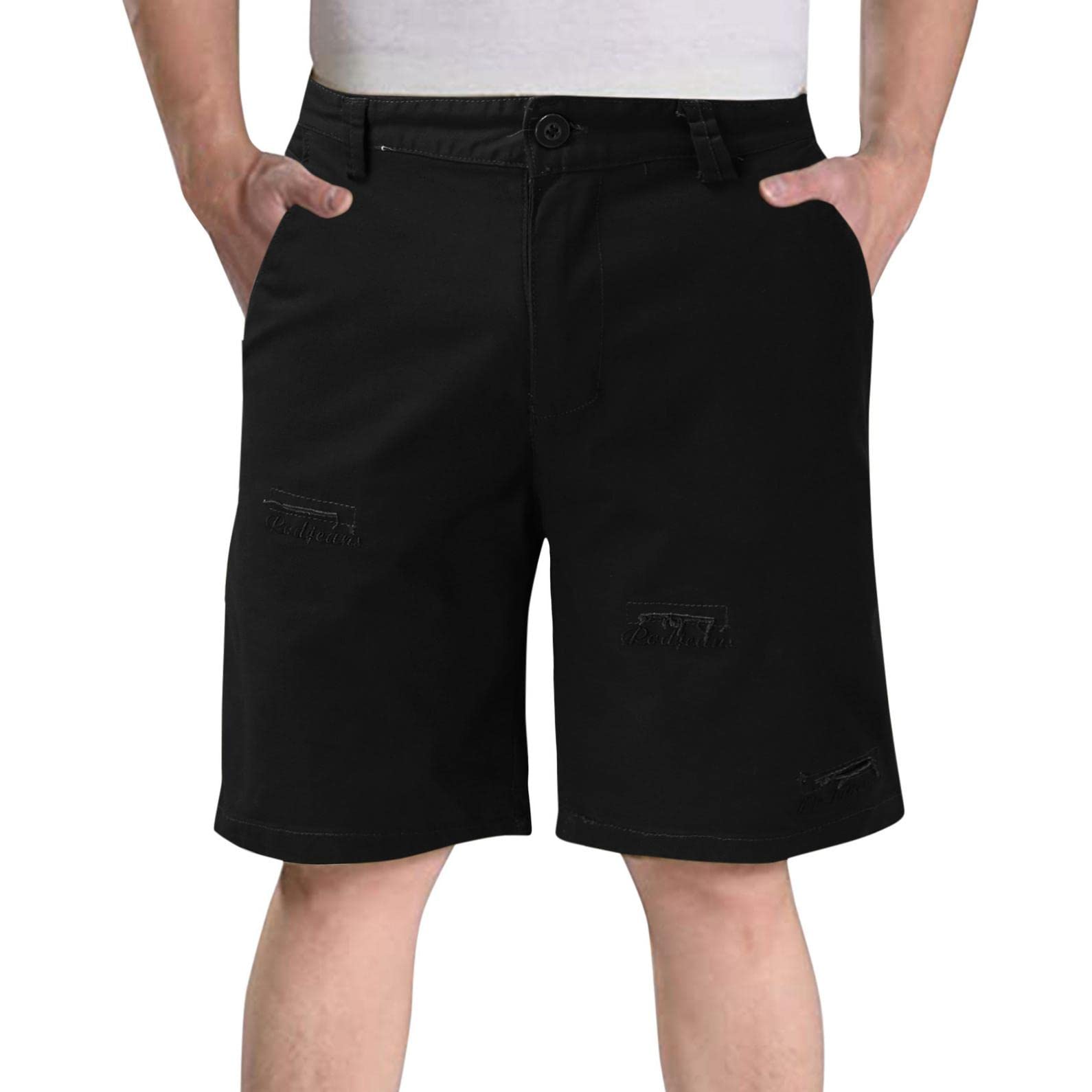 Men's Lightweight Stretch Cargo Shorts - Outdoor Hiking, Travel, Fishing & Golf Tactical Shorts for Active Lifestyle | Quick-Dry & Comfortable