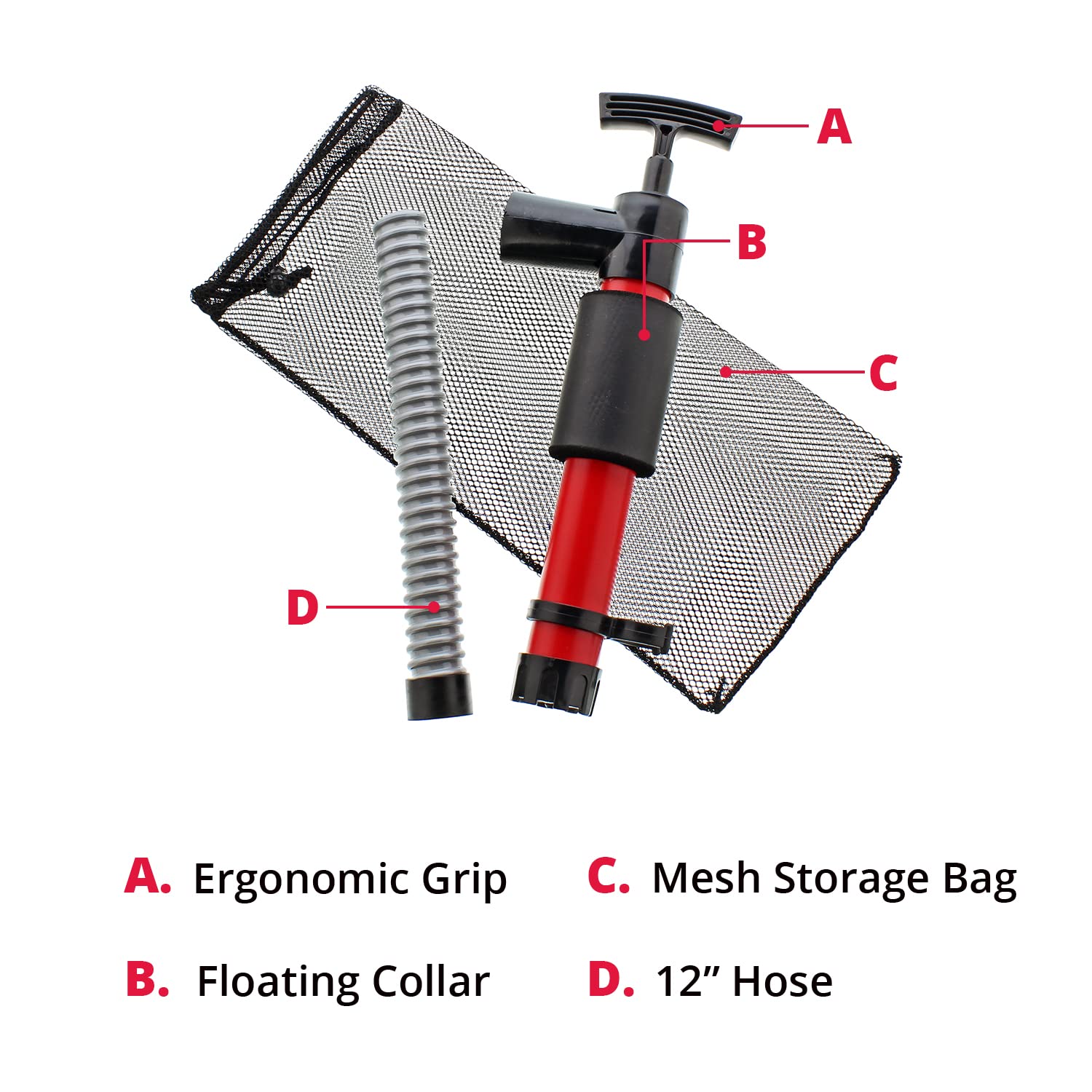 **SeaSense Manual Kayak Bilge Pump - 12