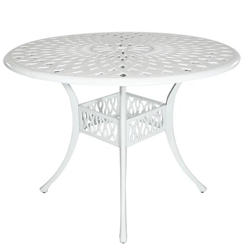White - Round