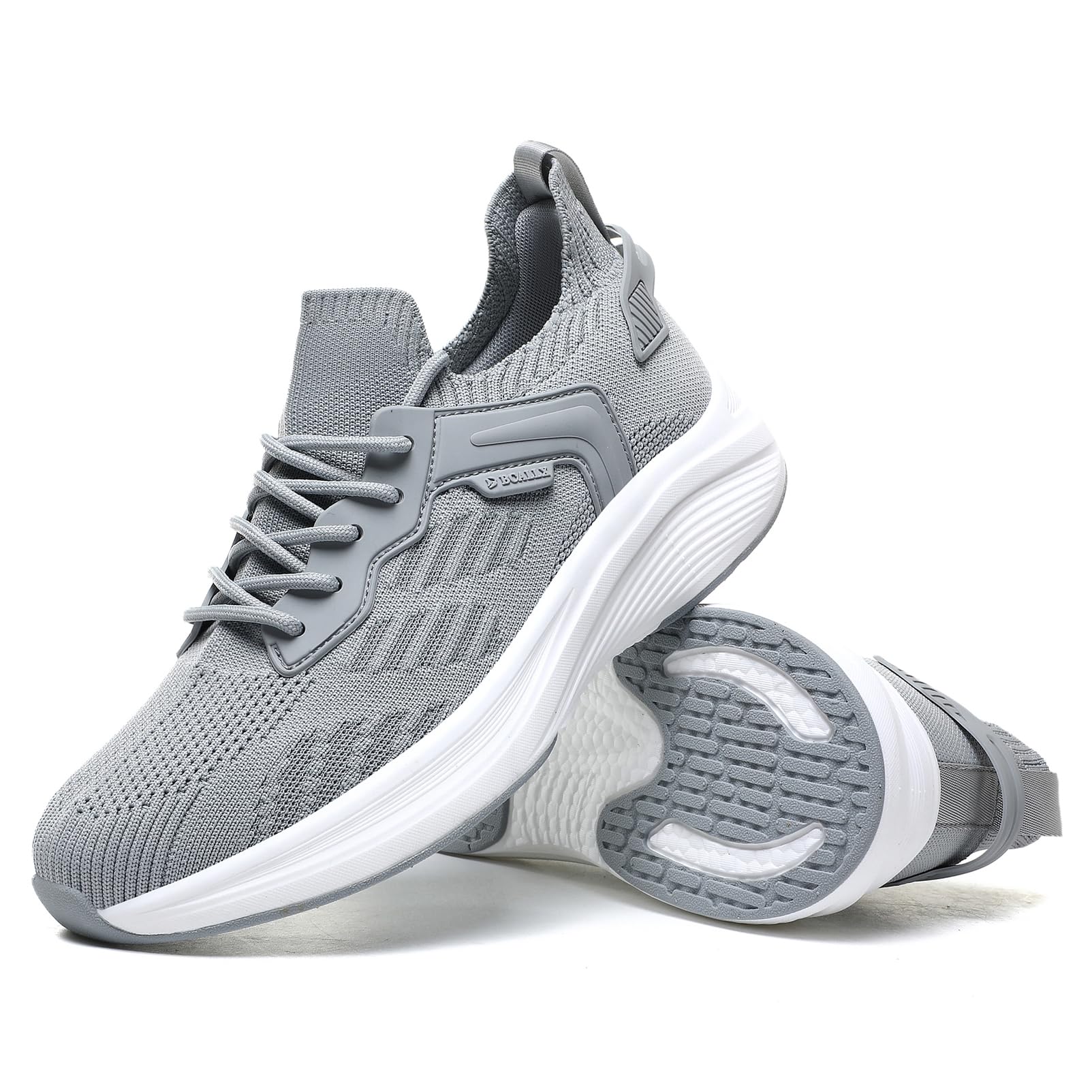Slip On Casual Walking Shoes for Men & Women - Lightweight Breathable Jogger Running Shoes with Comfortable Cushioning - Perfect for Gym Workouts, Jogging & Everyday Fashion Sneakers