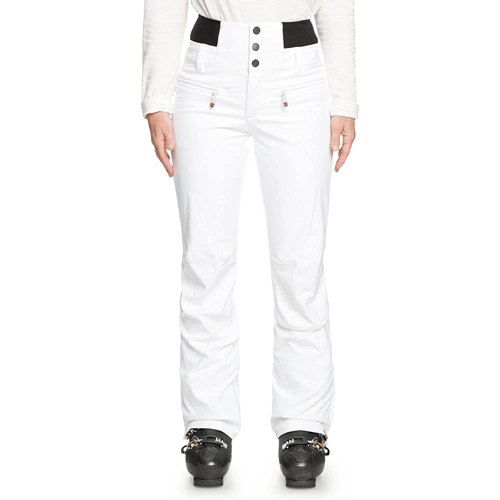 Roxy Women's Rising High Snow Pants - Waterproof Insulated Winter Ski Pants for Snowboarding & Cold Weather Activities