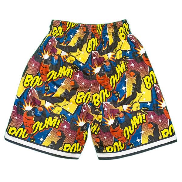 Boys' Basketball Shorts with Gorilla Print - Breathable & Comfortable for Sports, Gym, and Casual Wear