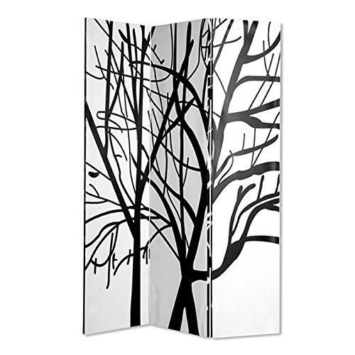 Screen Gems Tranquility Room Divider - Privacy Partition for Home & Office - Perfect for Bedroom, Living Room, and Workspace Separation