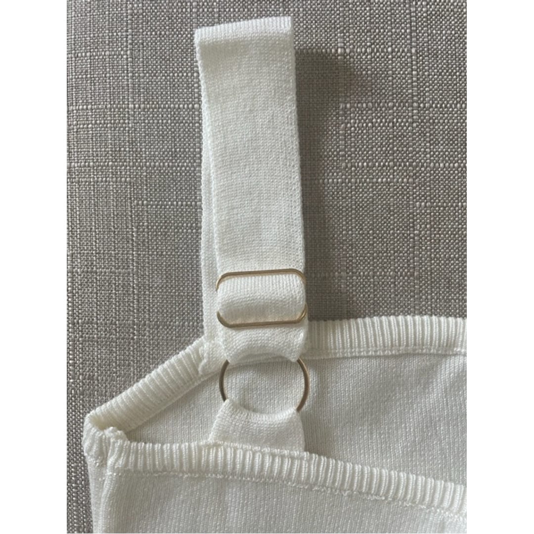 FREJA Ivory Wide Strap Bodycon Knit Midi Dress for Women | Slim Fit Stretchy Party Cocktail Dress | Perfect for Date Night, Club Outfits & Special Occasions