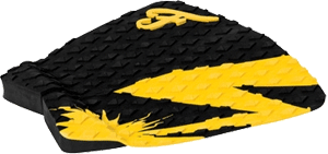 David Riot Squad 2-Piece Black & Yellow Traction Shoes - High-Grip Football Cleats for Soccer, Turf & Field Sports