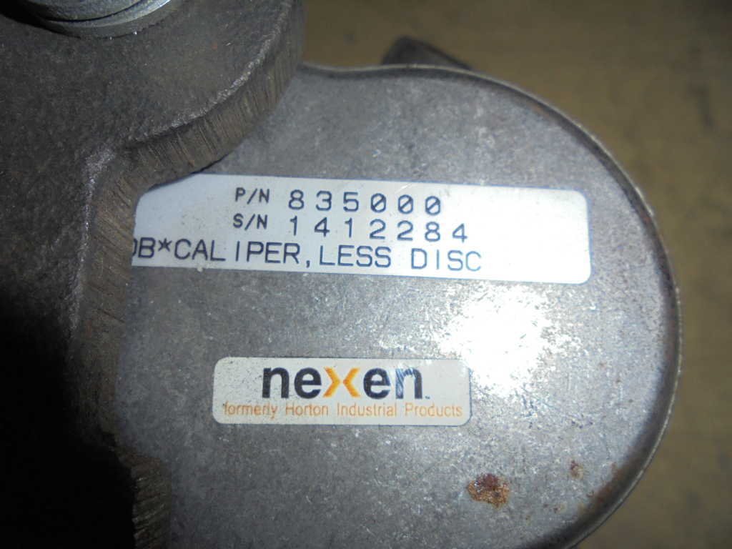 Nexen 835000 DB Caliper Brake - Air Actuated Disc Brake System for Industrial Machinery & Heavy Equipment | Perfect for Conveyors, Cranes & Material Handling Applications