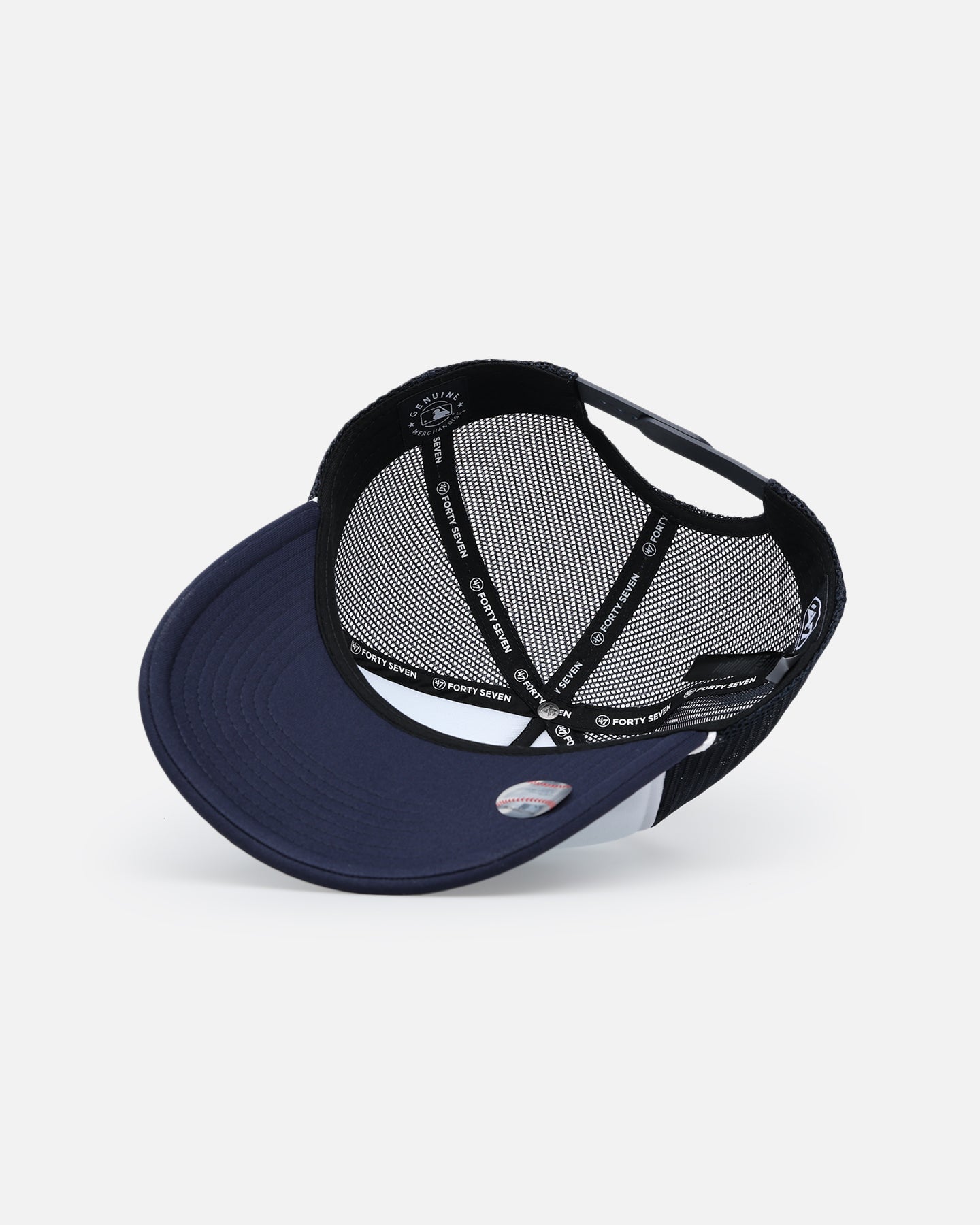 47 Brand Tampa Bay Rays '47 Region Foam Trucker Snapback Hat - Navy Blue Adjustable Baseball Cap for Men & Women - Perfect for Sports Fans, Casual Wear & Outdoor Activities