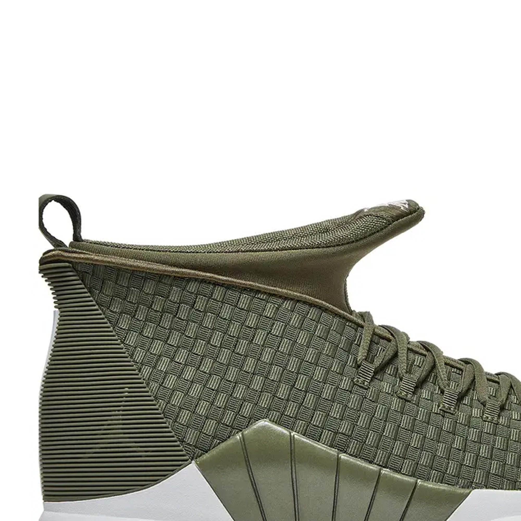 Air Jordan 15 x PSNY 'Woven Olive' Basketball Shoes - Men's Premium Sneakers for Streetwear & Sports Performance | Perfect for Basketball Games, Urban Fashion & Sneaker Collectors