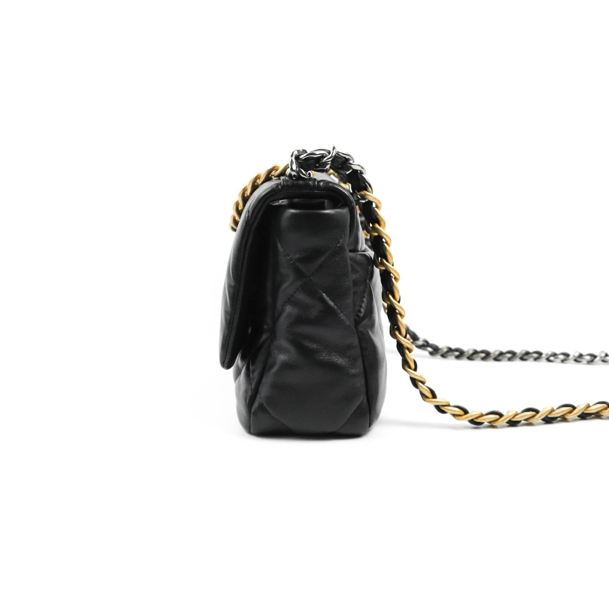 Chanel 19 Small Handbag Black Mixed Hardware - Luxury Designer Crossbody Bag for Women, Perfect for Date Night & Evening Events