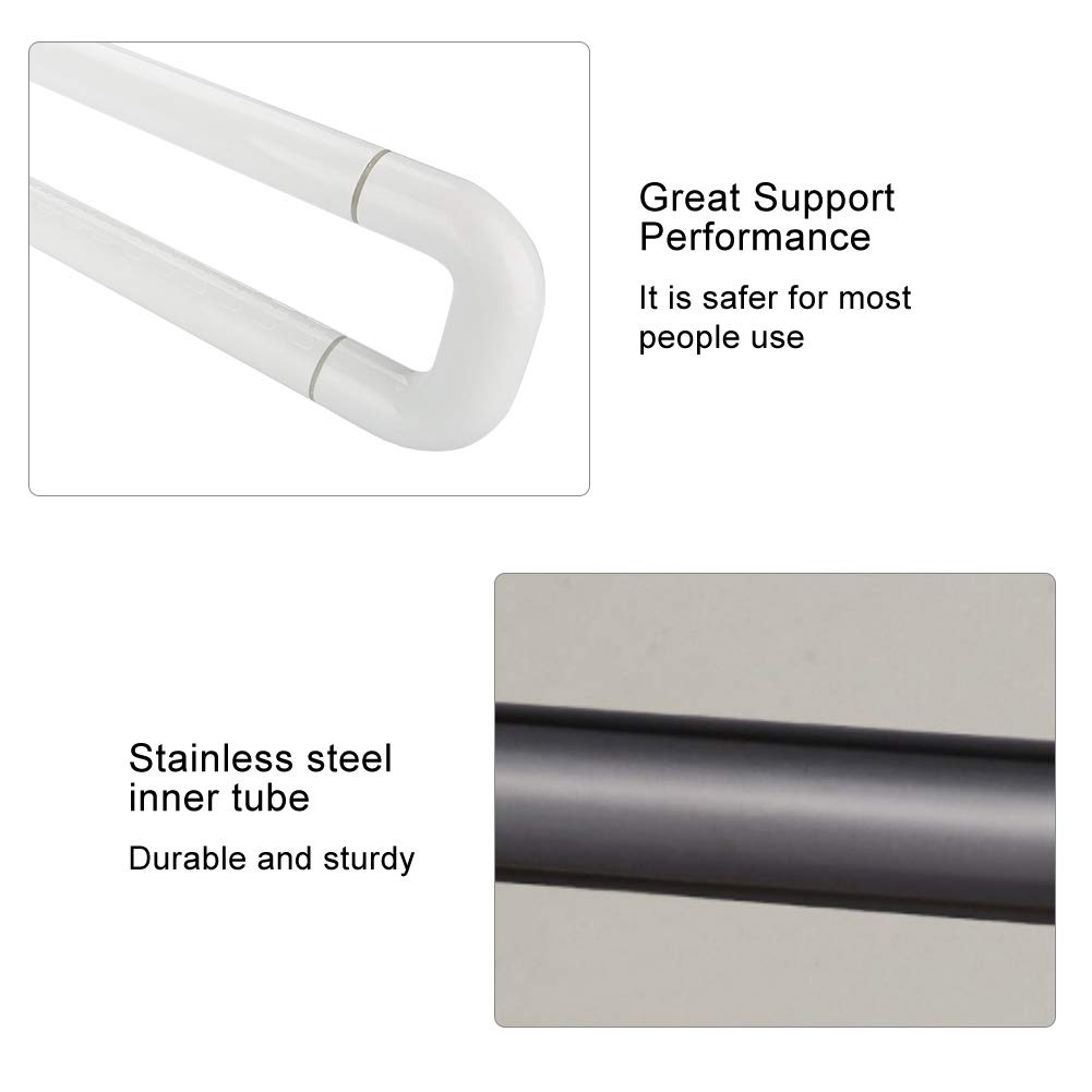 Non-Slip Eco-Friendly Bathroom Handles - Sturdy Grip for Kitchen, Stairs & Laundry - Perfect for Elderly Safety & Home Accessibility