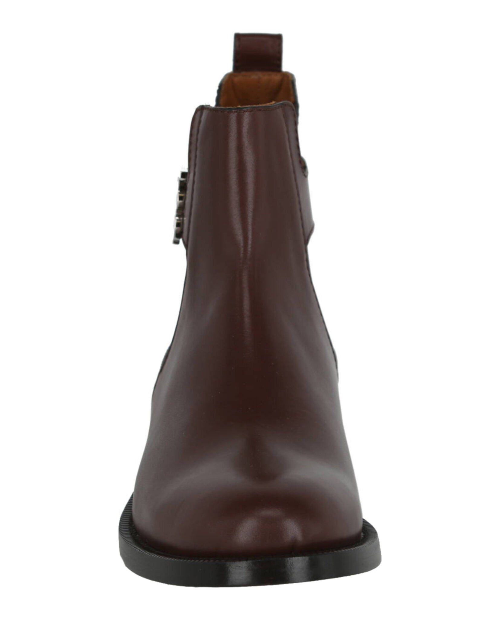Stylish 'TB' Leather Ankle Boots for Women - Comfortable & Fashionable Fall/Winter Shoes - Perfect for Office, Dating & Casual Outfits