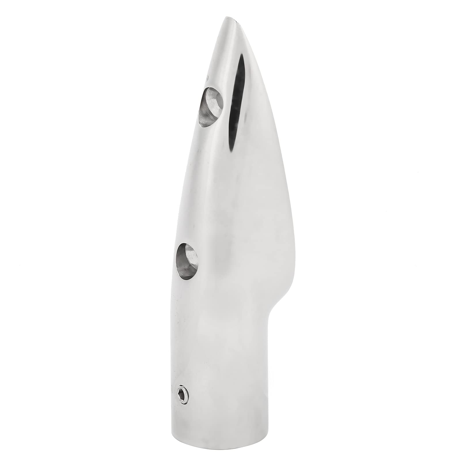Cosiki Stainless Steel Boat Yacht Rail Pipe Base - Marine Grade 316 Anti-Rust Rail End Fitting for Sailboats & Powerboats - Perfect for Deck Safety & Marine Hardware Installation