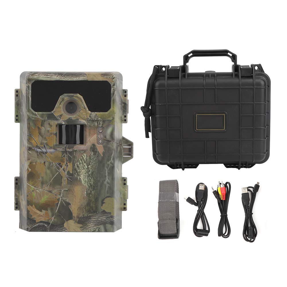 Vbestlife 20MP HD Hunting Camera with Night Vision, 1920x1080P Waterproof Trail Camera for Wildlife Monitoring, Motion Detection, Outdoor Security - Ideal for Hunting, Camping & Home Surveillance