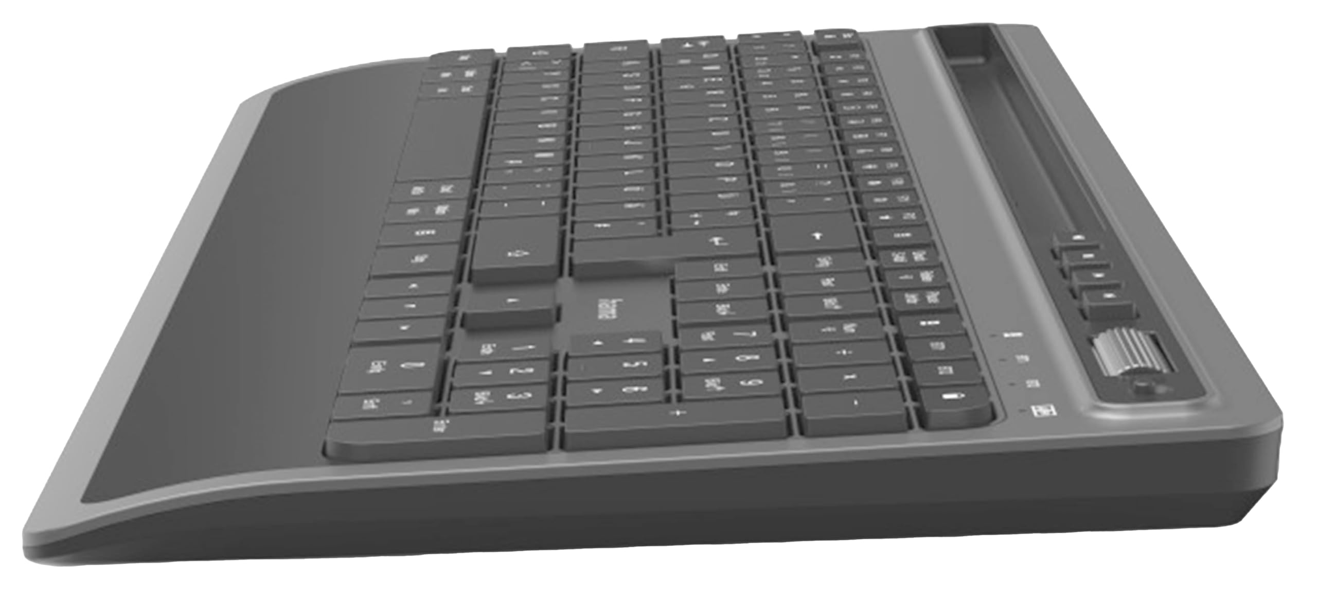 Wireless Keyboard and Mouse Set by Hama - Multi-Device Bluetooth Keyboard & Mouse Combo (Black/Anthracite) for Home Office, Gaming & Productivity