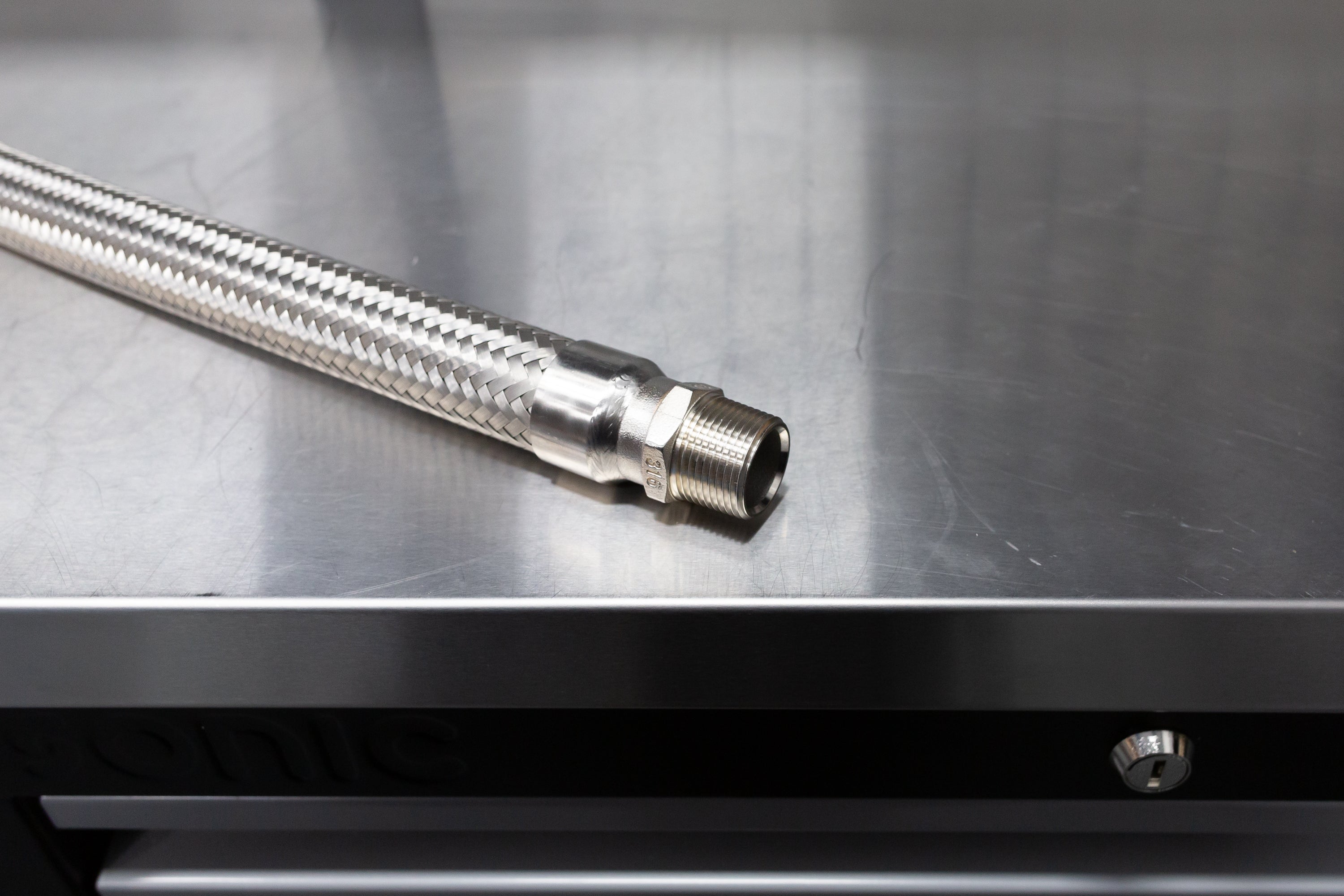 Stainless Steel Bucket Filler Hose - 3/4