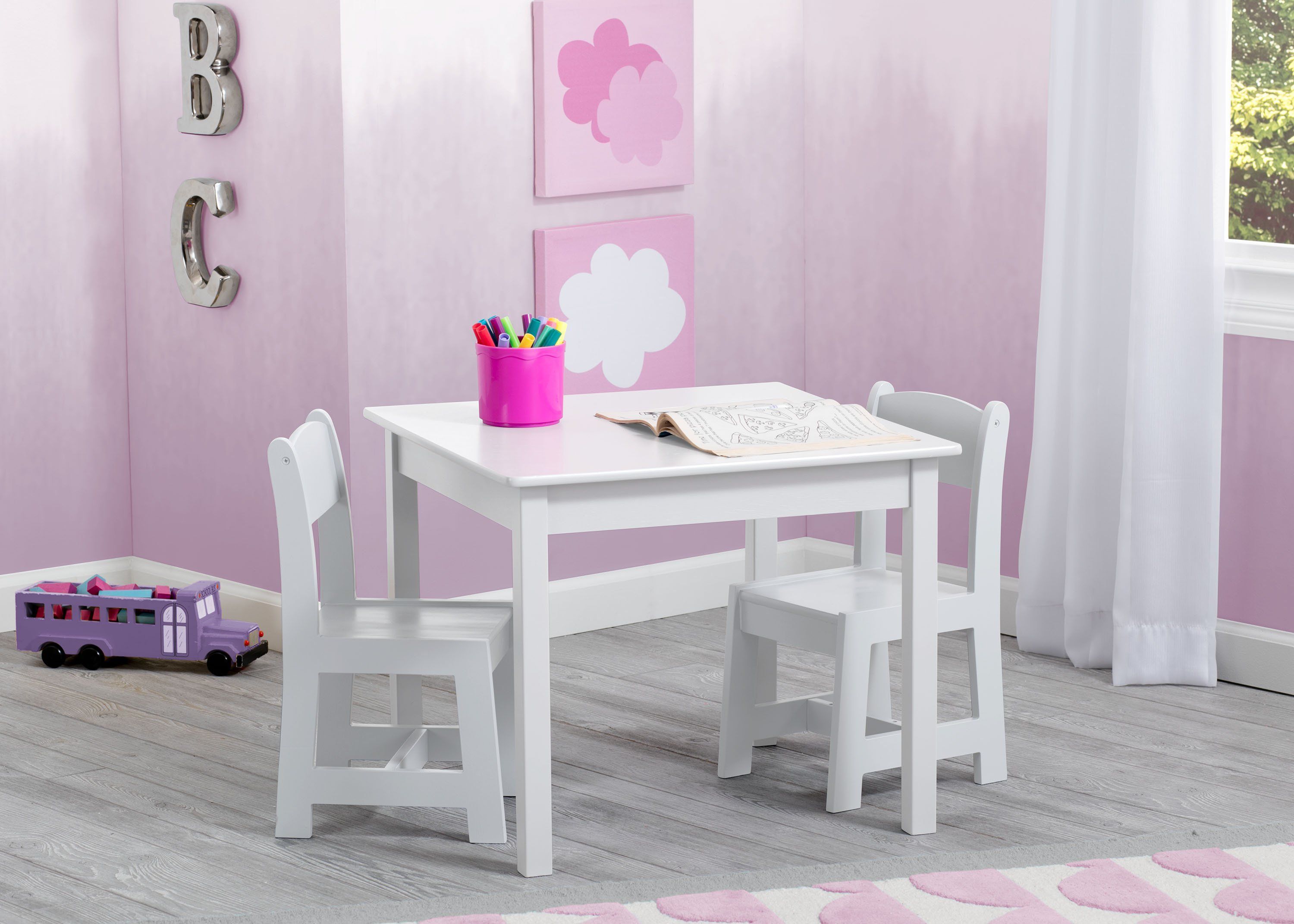 MySize Adjustable Table and Chair Set for Kids - Perfect for Study, Play & Dining at Home