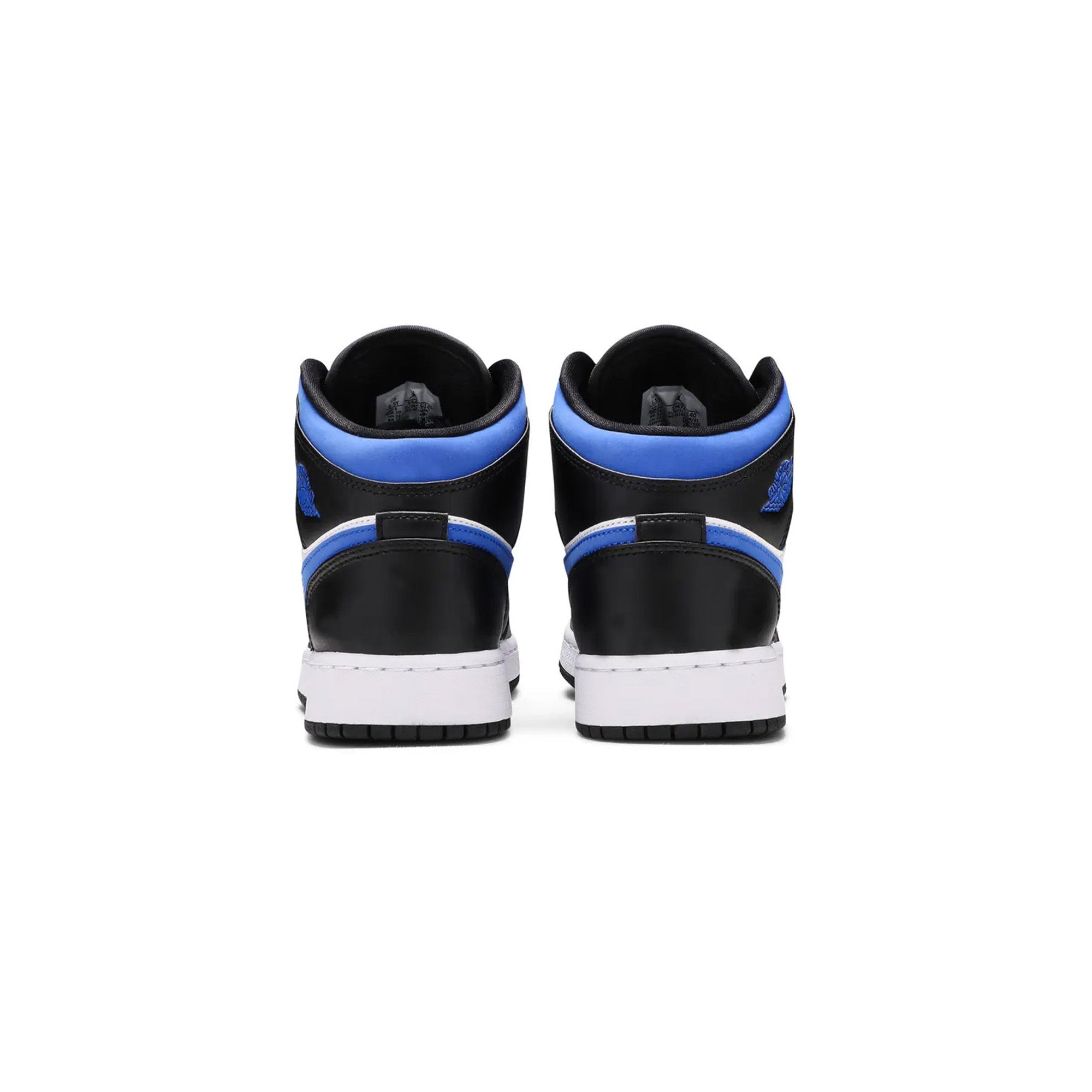 Air Jordan 1 Mid 'White Black Royal' GS Basketball Shoes for Kids - Stylish Sneakers for School, Sports & Casual Wear