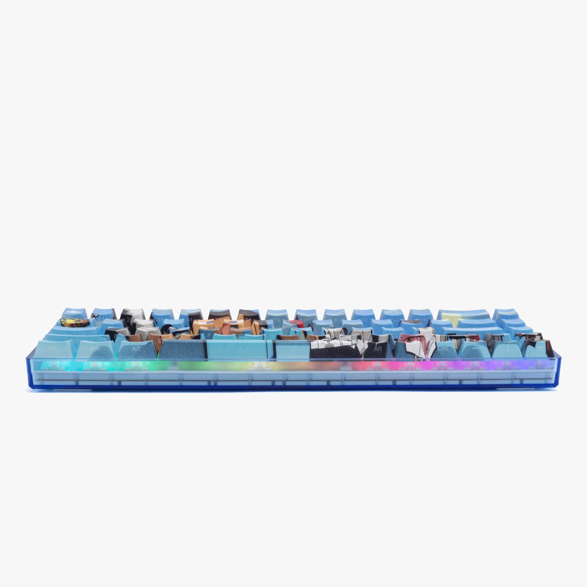 HG x Minecraft Basecamp 65 Mechanical Gaming Keyboard - Steve & Animals Theme - Perfect for Gaming, Typing & Minecraft Fans