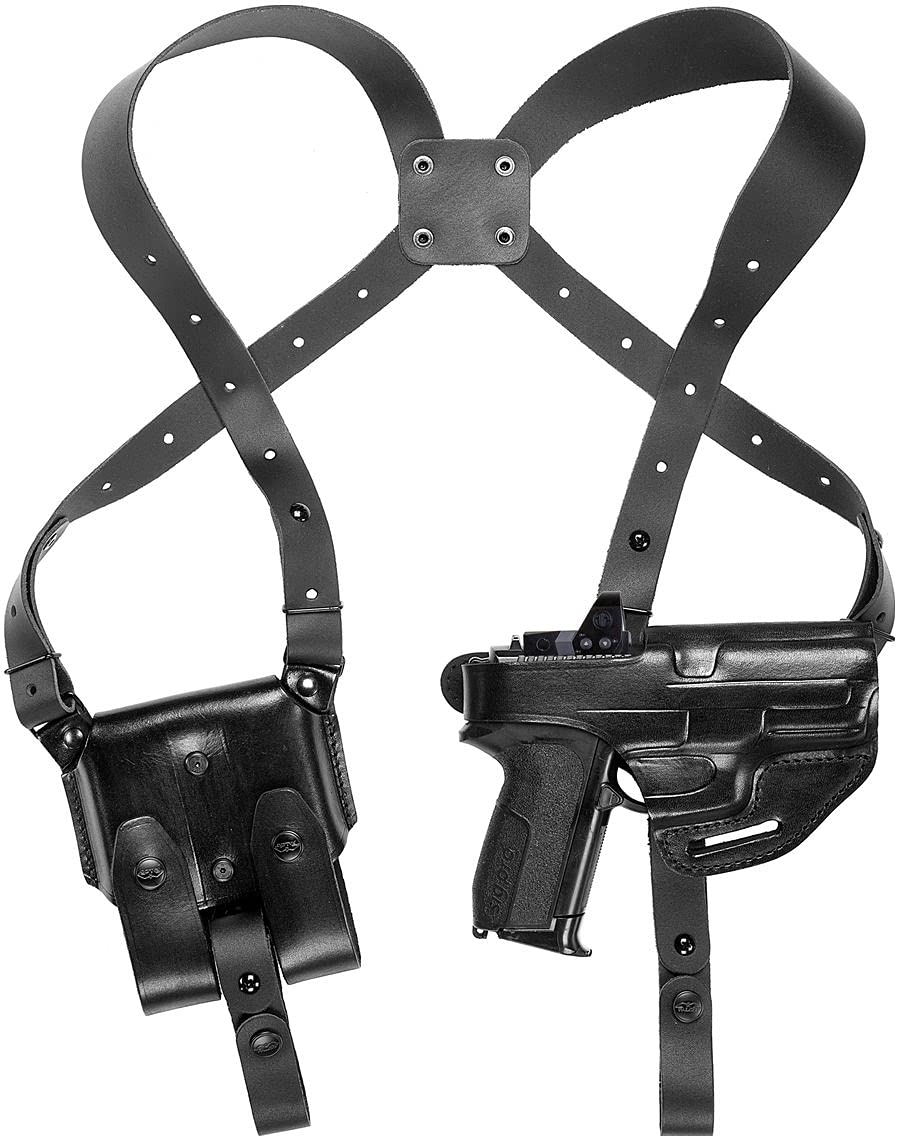 Sig P226 Legion Shoulder Holster System - Red Dot Compatible IWB/OWB Tactical Gun Holster for Concealed Carry | Perfect for Law Enforcement, Security & Outdoor Activities