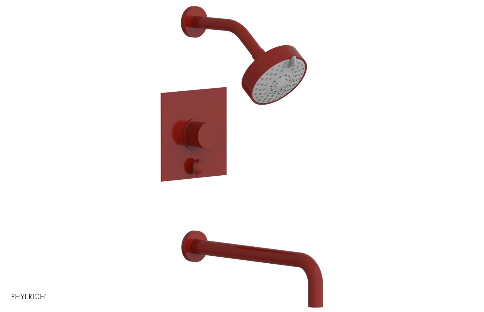BASIC II 12 Pressure Balance Tub and Shower Faucet Set - 230S 26 12 - Durable Bathroom Fixture for Relaxing Showers and Spa-Like Baths