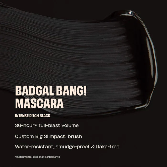 Benefit Cosmetics BADgal BANG! Volumizing Mascara - Lengthening & Thickening for Dramatic Lashes - Perfect for Night Out, Date Night & Special Occasions